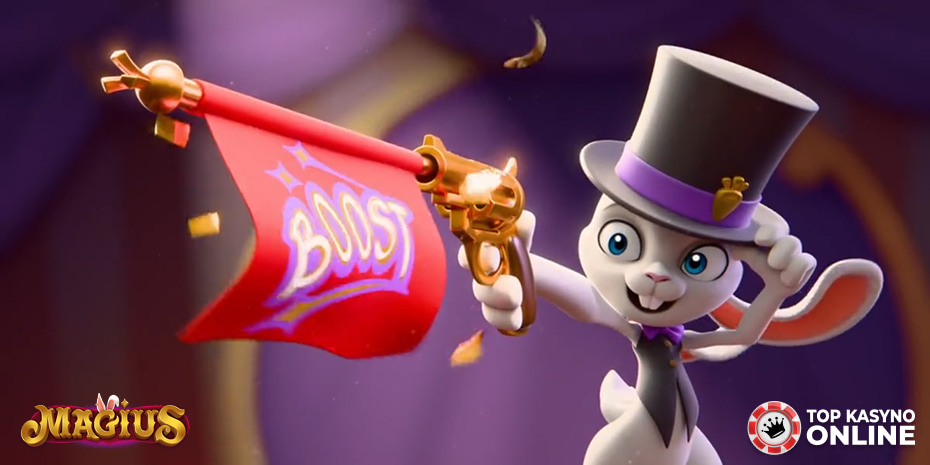 Interface du Magius casino