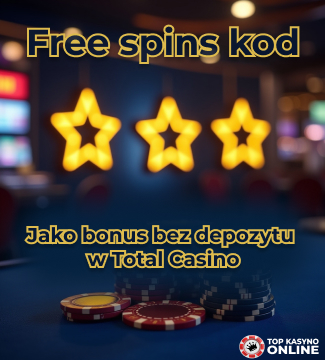 Total Casino free spins bonus code promotion example